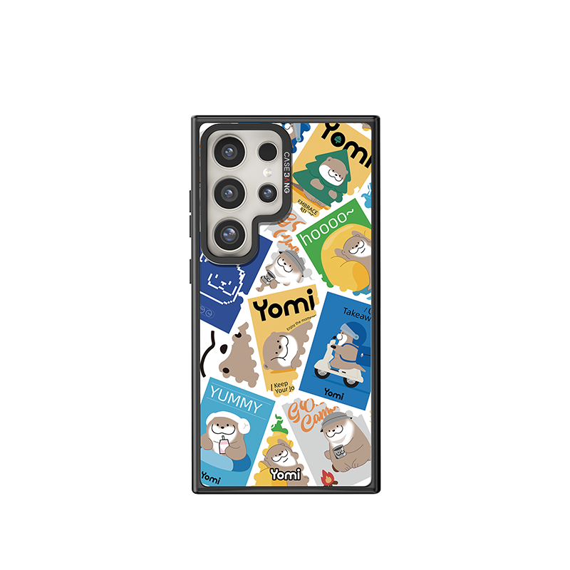 CASEBANG x Yomi Travel Memories Series-Stamp Cooling Otter