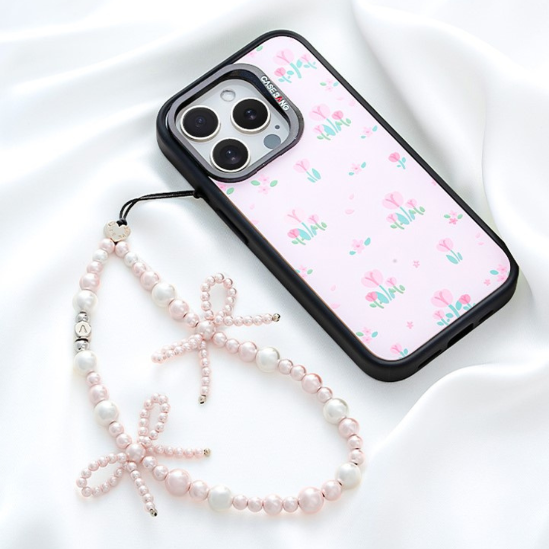 Butterfly Pearl Wrist Strap