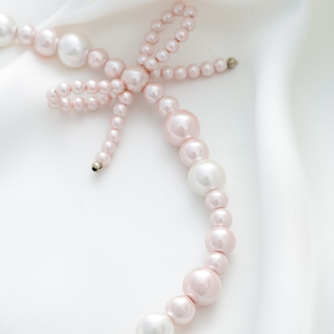 Butterfly Pearl Wrist Strap