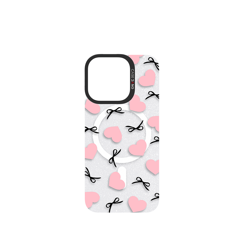 CASEBANG x Pink Bow Series-Sparkling Pink Bow