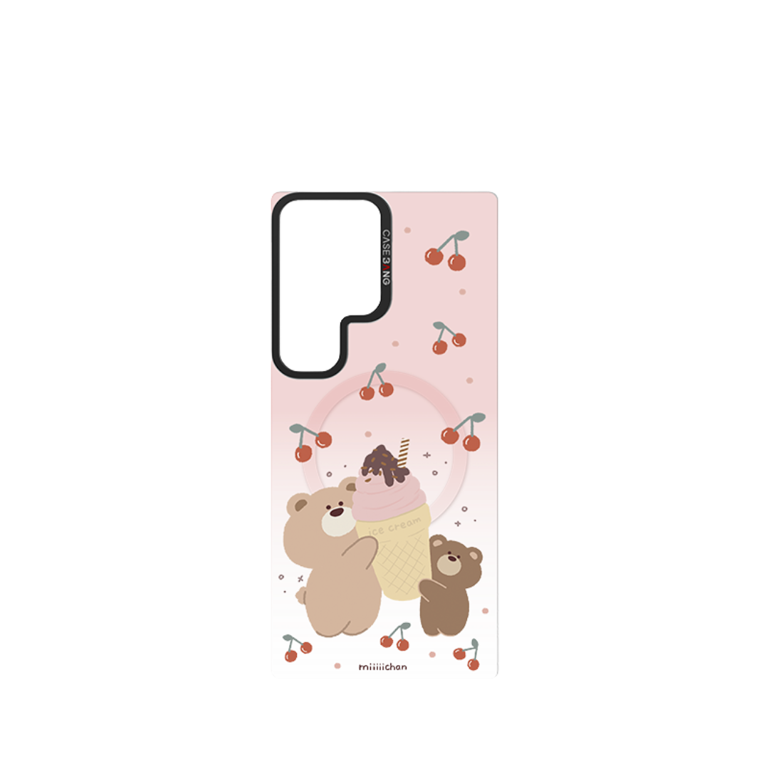 CASEBANG x Miiiiichan Series-Ice Cream Ted Bear